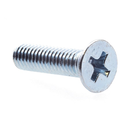 Prime-Line Machine Screw, Metric, Flat Head, Phillip Drive M4-0.7 X 16MM Zinc Plated Steel 25PK 9121160